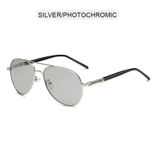 Load image into Gallery viewer, FUQIAN Photochromic Sunglasses Men Women Chameleon Polarized Pilot Sun Glasses Anti-glare Driving Eyeglasses UV400