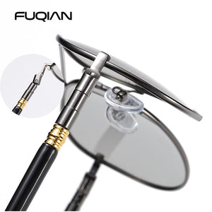 FUQIAN Photochromic Sunglasses Men Women Chameleon Polarized Pilot Sun Glasses Anti-glare Driving Eyeglasses UV400