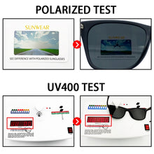 Carica l'immagine nel visualizzatore di Gallery, FUQIAN   Polarized Sunglasses Men Women Classic Square Plastic Driving Sun Glasses Male Fashion Black Shades UV400