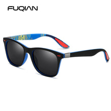 Carica l'immagine nel visualizzatore di Gallery, FUQIAN   Polarized Sunglasses Men Women Classic Square Plastic Driving Sun Glasses Male Fashion Black Shades UV400
