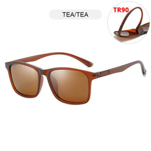 Load image into Gallery viewer, FUQIAN Light Weight TR90 Men Sun Glasses Classic Square Polarized Sunglasses For Male High Quality Driving Eyewear UV400