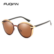 Carica l'immagine nel visualizzatore di Gallery, FUQIAN  Cat Eye Women Sunglasses Polarized Vintage Metal Ladies Sun Glasses Driving Sunglass Gafas De Sol