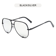 Load image into Gallery viewer, FUQIAN Classic Metal Aviation Sunglasses Women Alloy Pilot Sun Glasses Men Gradient Lens Driving Shades Ladies UV400