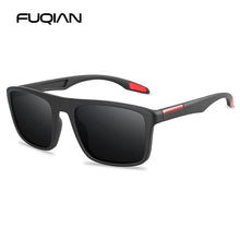 Load image into Gallery viewer, FUQIAN Vintage Square Men Sunglasses Polarized Plastic Women Sun Glasses Stylish Driving Shades Sports Eyewear UV400