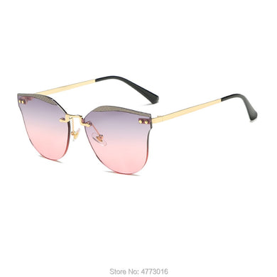 Factory direct sales of high-grade metal riveted sunglasses sunglasses