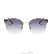 Load image into Gallery viewer, Factory direct sales of high-grade metal riveted sunglasses sunglasses