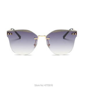 Factory direct sales of high-grade metal riveted sunglasses sunglasses