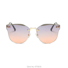 Load image into Gallery viewer, Factory direct sales of high-grade metal riveted sunglasses sunglasses