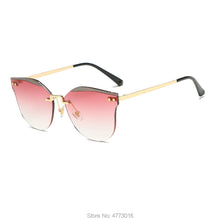 Load image into Gallery viewer, Factory direct sales of high-grade metal riveted sunglasses sunglasses