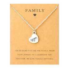 Load image into Gallery viewer, Family Mom Pendants Necklaces Grandma Aunt Sister Uncle Daughter Grandpa Dad Father Brother Son Charm Fashion Jewelry Love Gift