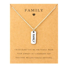 Load image into Gallery viewer, Family Mom Pendants Necklaces Grandma Aunt Sister Uncle Daughter Grandpa Dad Father Brother Son Charm Fashion Jewelry Love Gift