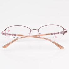 Load image into Gallery viewer, Fang Shi Eyeglasses Frame Women Eyewear Frames Titanium Alloy Eyeglasses Optical Prescription Spectacles Half Rimless Designer