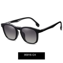Load image into Gallery viewer, 2 In 1 Magnet Polarized Clip On Glasses Frame For Women Clip Glasses Optical Prescription Eyeglasses Frame sunglasses