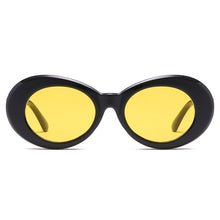 Load image into Gallery viewer, 2023 Kurt Cobain Glasses White Oval Clout Goggles Sunglasses Rapper Shades Fancy Glasses for Men Women oculos UV400 Top