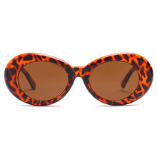 Load image into Gallery viewer, 2023 Kurt Cobain Glasses White Oval Clout Goggles Sunglasses Rapper Shades Fancy Glasses for Men Women oculos UV400 Top
