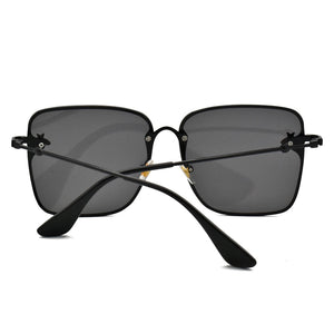 2023 Gold Bee Square Sunglasses Women Retro Oversized Glasses Men Shades Metal Frame Ladies sunglasses zonnebril dames
