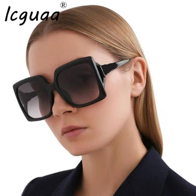 2023  Sunglasses Oversized Vintage Eye Glasses Brand Designer For Female UV400 Sunglasses