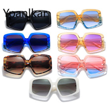 Load image into Gallery viewer, 2023 Jelly Sunglasses Personality Dazzling Color Trend Sunglasses Women&#39;s European and American Sunglasses
