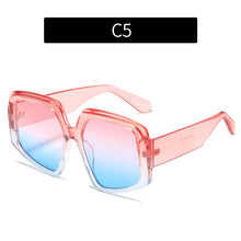 Load image into Gallery viewer, 2023 Jelly Sunglasses Personality Dazzling Color Trend Sunglasses Women&#39;s European and American Sunglasses