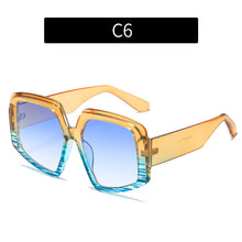 Load image into Gallery viewer, 2023 Jelly Sunglasses Personality Dazzling Color Trend Sunglasses Women&#39;s European and American Sunglasses