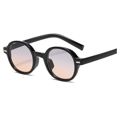 2023 Round Frame Women Sunglasses Retro Personality Comfortable Gafas De Sol Trendy Eyeglasses UV400 Shading Eyewear