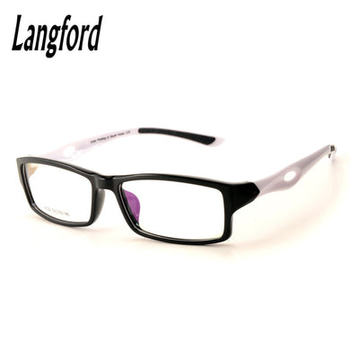 Acetate eyeglass full frames for men optical  glasses plain plastic spectacles TR90 eyeware frame men myopia 8122