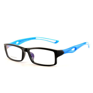 Acetate eyeglass full frames for men optical  glasses plain plastic spectacles TR90 eyeware frame men myopia 8122