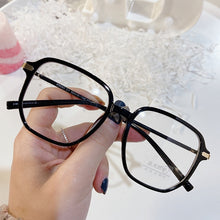 Carica l&#39;immagine nel visualizzatore di Gallery, Anti-Blu-ray Glasses Irregular Retro Spectacle Frame Metal TR Hybrid Myopia Spectacle Frame