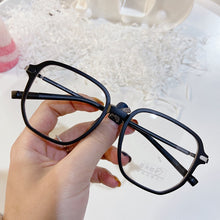 Carica l&#39;immagine nel visualizzatore di Gallery, Anti-Blu-ray Glasses Irregular Retro Spectacle Frame Metal TR Hybrid Myopia Spectacle Frame