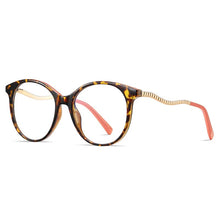 Load image into Gallery viewer, Anti Blue Light Blocking Women's Round Glasses TR90 Radiation Protection Eyeglasses Transparent Eyewear