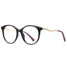 Load image into Gallery viewer, Anti Blue Light Blocking Women's Round Glasses TR90 Radiation Protection Eyeglasses Transparent Eyewear