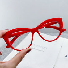 Load image into Gallery viewer, Anti Blue Light Cat Eye Glasses Women Vintage Computer Eyeglasses Frame Blocking Glasses Transparent Optical Eyewear