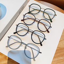 Load image into Gallery viewer, Anti Blue Light Glasses Frame Men Women Metal Glasses Frames Vintage Optical Eyeglasses Black Spectacles Frame Unisex