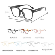 Load image into Gallery viewer, Anti Blue Light Glasses Frame Women Brand Designer Leopard Square Optical Frame Blue Light Blocking Computer Glasses