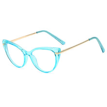Load image into Gallery viewer, Anti Blue Light Glasses Vintage Women Cat Eye Computer Eyeglasses Frame Blocking Glasses Transparent Optical Eyewear