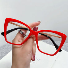 Load image into Gallery viewer, Anti Blue Light Glasses Women Cat Eye Vintage Computer Eyeglasses Frame Blocking Glasses Optical Spectacle Eyewear
