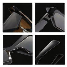 Carica l'immagine nel visualizzatore di Gallery, Occhiali da vista Cat Eye irregolari oversize anti luce blu per donna Uomo Occhiali da vista retrò trasparenti per computer Shades UV400 Ladies