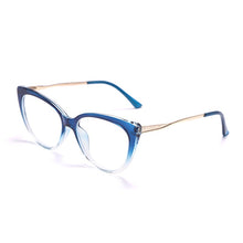 Carica l'immagine nel visualizzatore di Gallery, Occhiali trasparenti anti luce blu Donna Uomo Occhiali da vista rotondi Occhiali da vista per computer ottici Bluelight 