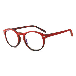 Anti Blue Ray Reading Glasses Women Oval Spectacle Frame Hyperopia Eyeglasses Diopter Plus +100 +150 +200 +250 +300