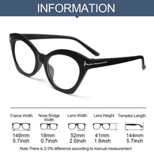 Load image into Gallery viewer, Anti-Radiation Irregular Computer Anti-Blue Light Eyewear Optical Glasses Eyeglasses Retro Spectacles Frames