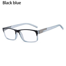 Load image into Gallery viewer, Anti Radiation Rectangular Frame Spring Hinge Readers Presbyopia Glasses Reading Glasses Eyewear