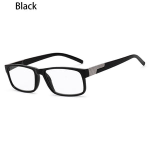 Anti Radiation Rectangular Frame Spring Hinge Readers Presbyopia Glasses Reading Glasses Eyewear