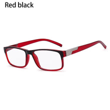 Load image into Gallery viewer, Anti Radiation Rectangular Frame Spring Hinge Readers Presbyopia Glasses Reading Glasses Eyewear
