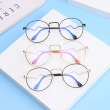 Load image into Gallery viewer, Anti-blue Glasses Vintage Round Oversized Glasses Frame Eyeglass Spectacles Vision Care Goggles Eyewears