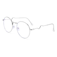 Load image into Gallery viewer, Anti-blue Glasses Vintage Round Oversized Glasses Frame Eyeglass Spectacles Vision Care Goggles Eyewears