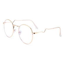 Load image into Gallery viewer, Anti-blue Glasses Vintage Round Oversized Glasses Frame Eyeglass Spectacles Vision Care Goggles Eyewears