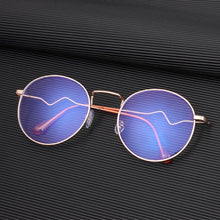 Load image into Gallery viewer, Anti-blue Glasses Vintage Round Oversized Glasses Frame Eyeglass Spectacles Vision Care Goggles Eyewears