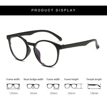 Load image into Gallery viewer, Anti-blue Light Anti-radiation Men's and Women's Computer Goggles Anti-ultraviolet Flat Mirror Anti-blue Light Glasses