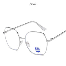 Load image into Gallery viewer, Anti-blue Light Classic Vintage Women Computer Optics Eyeglasses Square Metal Frame Retro Men Glasses Eye Glass