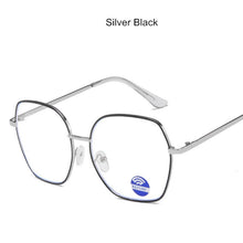 Load image into Gallery viewer, Anti-blue Light Classic Vintage Women Computer Optics Eyeglasses Square Metal Frame Retro Men Glasses Eye Glass